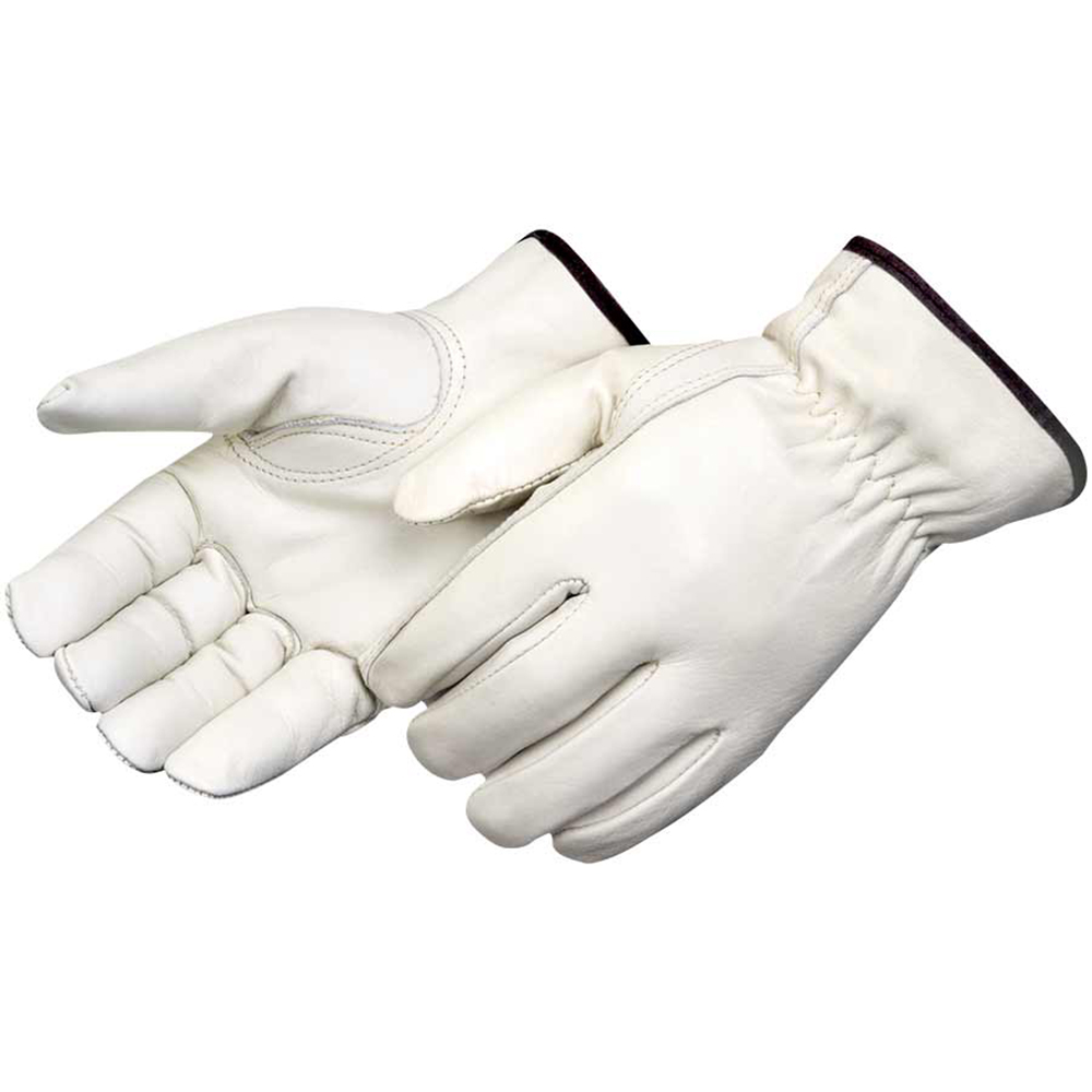 Grain Cowhide Driver Keystone Thumb - Leather Gloves